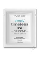 Wicked Simply Timeless Silicone Personal Lubricant Packette